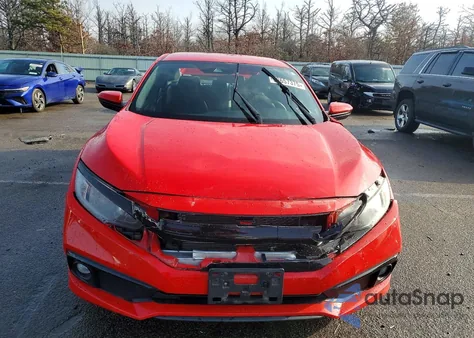 2019 Honda Civic Sport from USA, damaged, VIN 2HGFC2F83KH593430